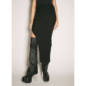 Rick Owens Women Rib Maxi Skirt